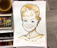 Быстрое изображение матушки Ирины на мероприятии